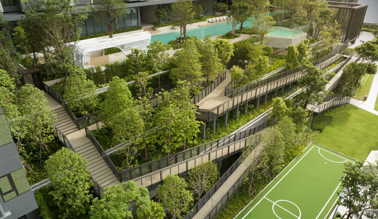 02 Life Sathorn Sierra สวนไล่ระดับ 5 ชั้น